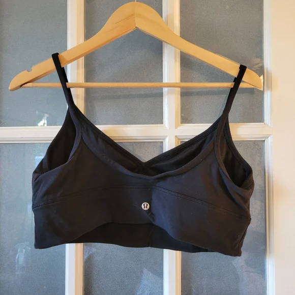 Black Lululemon Align Sweetheart Bra, Size 14 - Picture 3 of 4